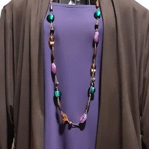 Fall Bead Necklace